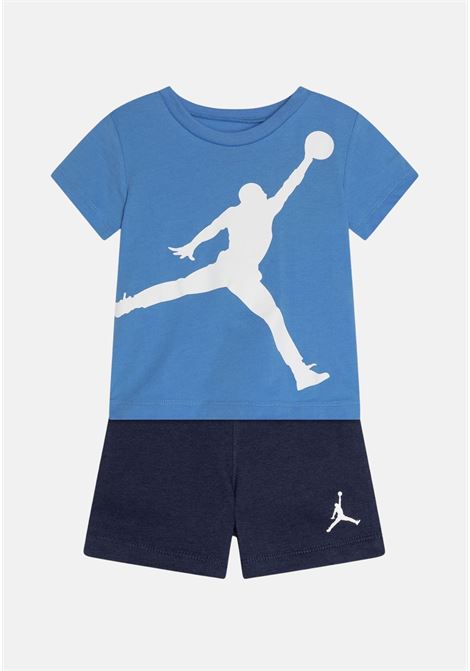 Two-tone baby outfit with Jumpman logo print JORDAN | 65C138U90