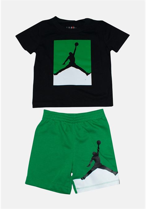 Green baby outfit with Jumpman logo JORDAN | 65C203F4F