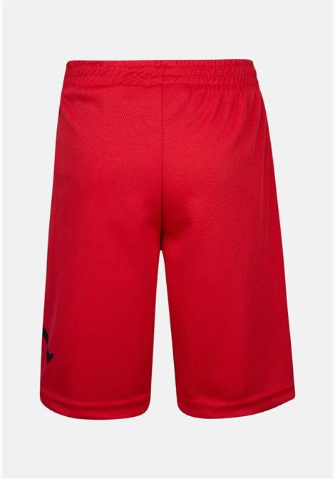 Shorts sportivo rosso da bambino con maxi stampa Jumpman JORDAN | Shorts | 957371R78