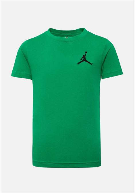Green sports T-shirt for boys and girls with the Jumpman logo JORDAN | T-shirt | 95A873F4F