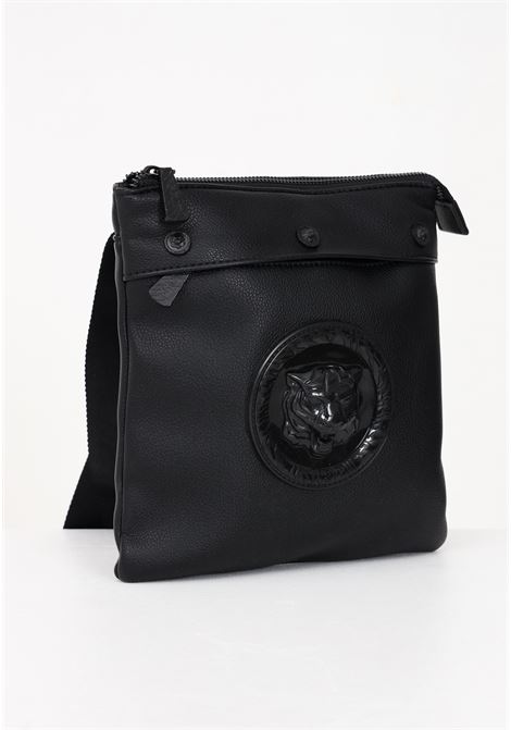 Black men's bag with logo patch JUST CAVALLI | Bag | 74QB4B25ZG187899