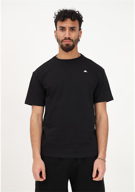 T-shirt sportiva nera da uomo Robe Giovani Darphis KAPPA | T-shirt | 65111LW0.05
