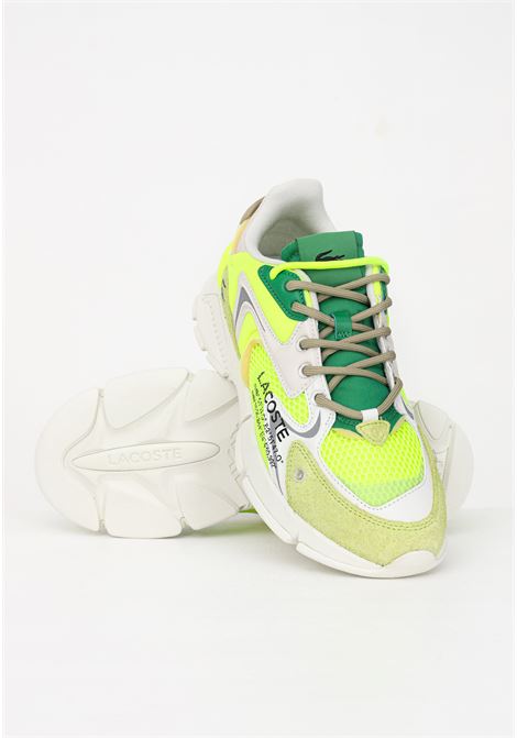 Men's fluorescent sports sneakers L003 Neo 123 1 LACOSTE | Sneakers | E02033Y21