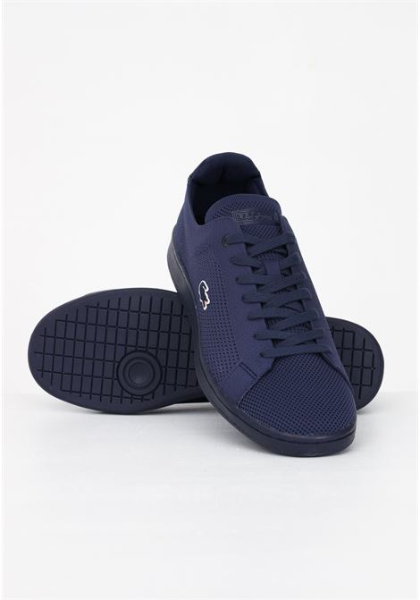 Carnaby Piquée 123 1 men's blue casual sneakers LACOSTE | Sneakers | E0205195K