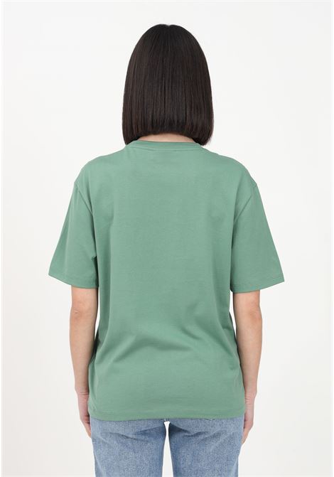 T-shirt casual verde da donna con patch coccodrillo LACOSTE | T-shirt | TF5441KX5