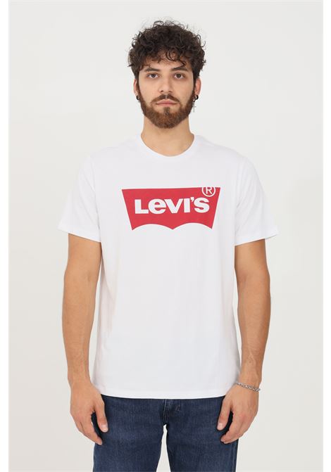 White casual t-shirt for men and women with logo print LEVI'S® | T-shirt | 17783-01400140