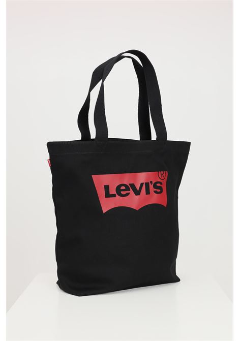 Women's black shopper with Batwing logo LEVI'S® | Bag | 227853-00006059
