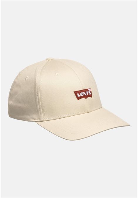 Beige cap for men and women with logo embroidery LEVI'S® | Hat | 230885-00006023