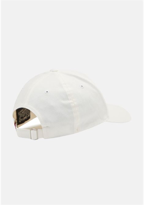 White cap for men and women with logo embroidery LEVI'S® | Hat | 230885-00006051