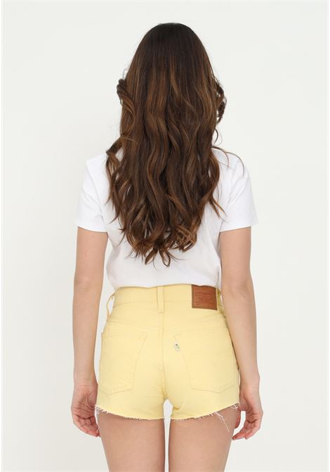 Casual yellow denim shorts for women LEVI'S® | Shorts | 56327-02470247
