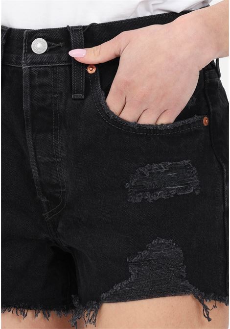 Shorts casual in denim nero da donna 501® LEVI'S® | Shorts | 56327-03180318