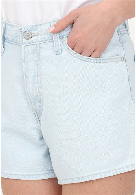 Shorts casual in denim chiaro da donna MOM ANNI '80 LEVI'S® | Shorts | A4695-000400004