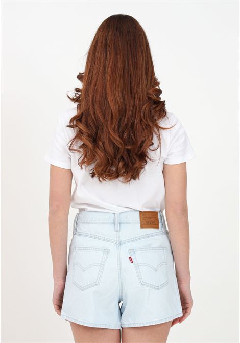Shorts casual in denim chiaro da donna MOM ANNI '80 LEVI'S® | Shorts | A4695-000400004