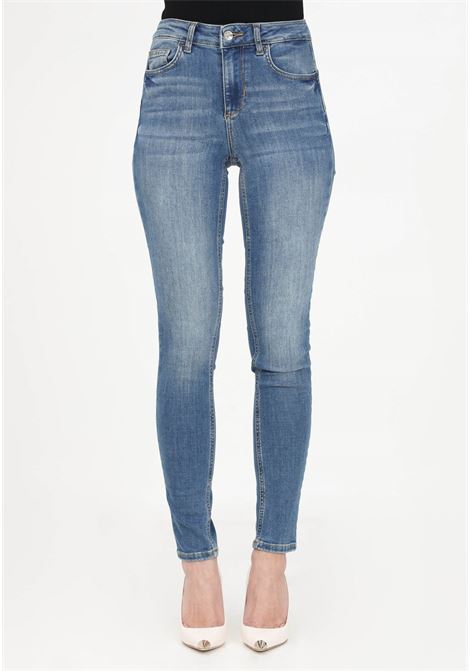 Women's Denim Bottom Up Skinny Jeans LIU JO | Jeans | UA3013D453878397