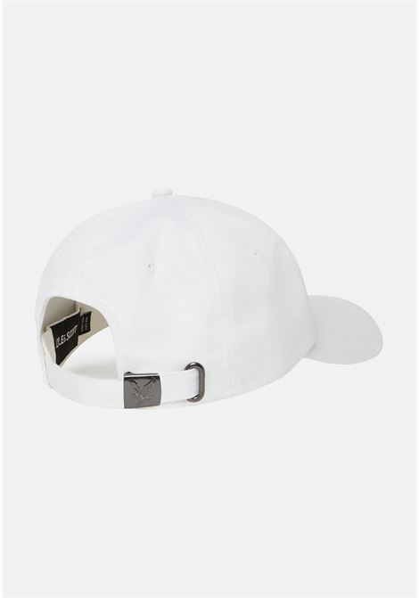 White cap for men with front logo patch LYLE & SCOTT | Hat | LSHE906AF626
