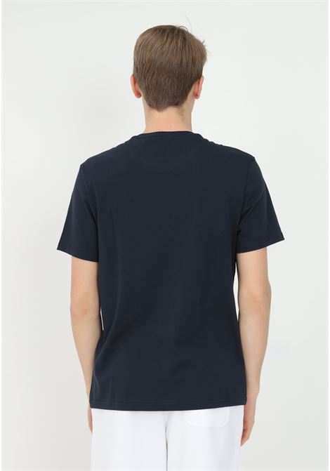 T-shirt casual blu da uomo con patch logo al petto LYLE & SCOTT | T-shirt | LSTS400VOGZ271