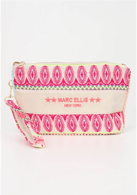 Cassy M Indy beige clutch bag for women MARC ELLIS | Bag | CASSY M INDY 233