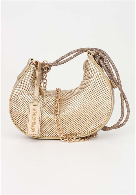 Women's gold Pacha casual bag composed of sequins MARC ELLIS | Bag | PACHAGOLD