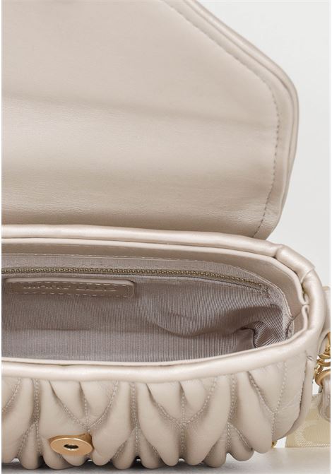 Pearly ivory ladies Sissy shoulder bag with quilted pattern MARC ELLIS | Bag | SISSY-14DESERT PERLATO