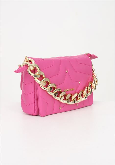 Fuchsia Star Tote Chain M casual bag for women MARC ELLIS | Bag | STAR TOTE CHAIN MFUCSIA SHOCK