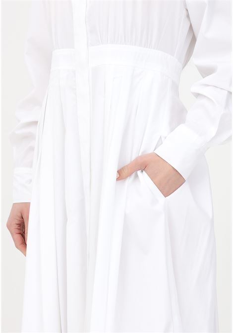 Long white shirt dress for women MAX MARA | 2362210431600001