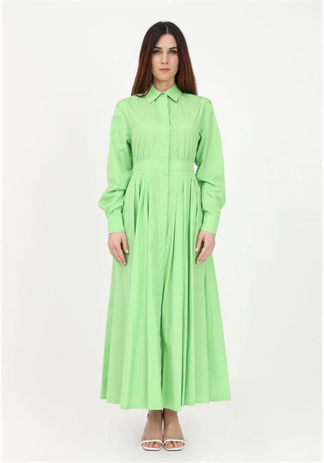 Long green shirt dress for women MAX MARA | 2362210431600057