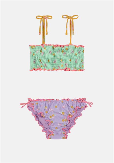 Bikini multicolor da neonato in tessuto lycra a fatasia ME FUI | Beachwear | MJ23-0007X1.