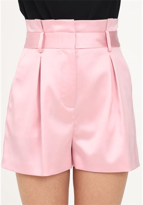 Shorts elegante rosa lucido da donna MOSCHINO BOUTIQUE | Shorts | 03321123A0223