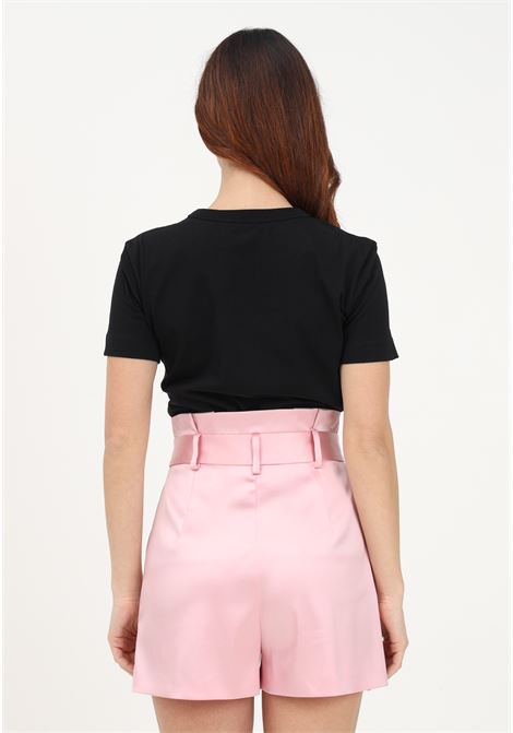 Shorts elegante rosa lucido da donna MOSCHINO BOUTIQUE | Shorts | 03321123A0223