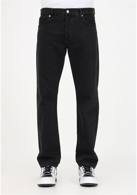 Jeans nero da uomo MOSCHINO | Jeans | 03650218A1555