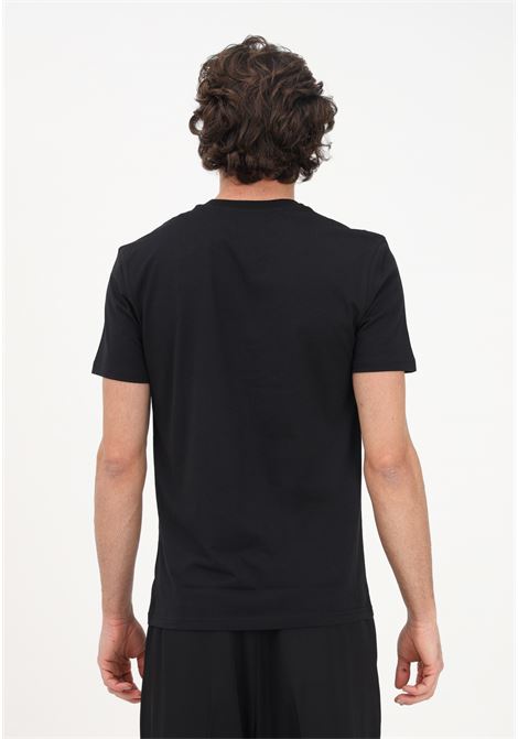 Men's black casual t-shirt with logo MOSCHINO | T-shirt | 07262041J1555
