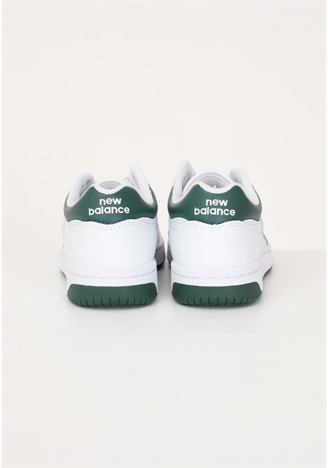 White casual sneakers for men and women 480 NEW BALANCE | Sneakers | BB480LNGWHITE-GREEN