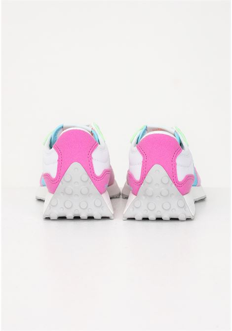 Sneakers casual 327 Bungee Lace bianca da bambina NEW BALANCE | Sneakers | PH327CHRASPBERRY