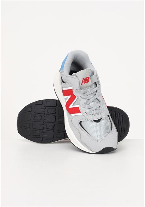 Gray 57/40 casual sneakers for boys and girls NEW BALANCE | Sneakers | PV5740PRCONCRETE