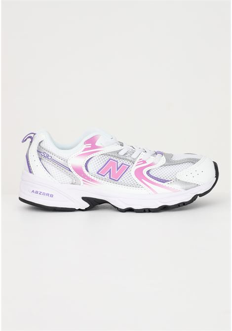 White sports sneakers for girls MR530 NEW BALANCE | Sneakers | PZ530AGWHITE