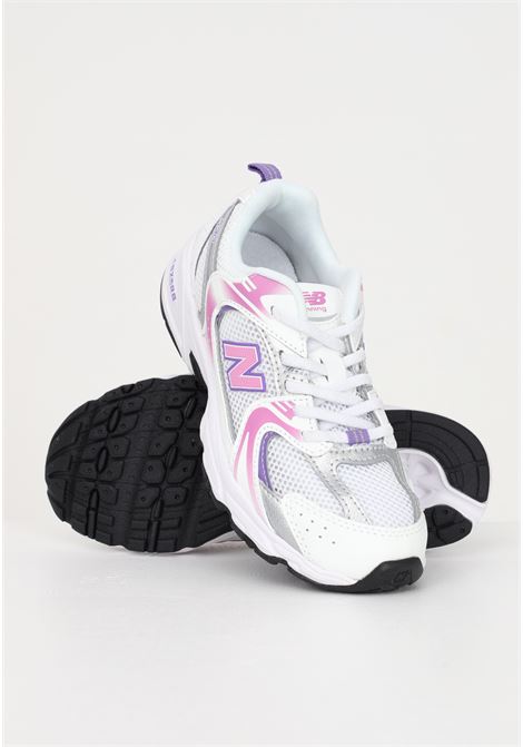 White sports sneakers for girls MR530 NEW BALANCE | Sneakers | PZ530AGWHITE