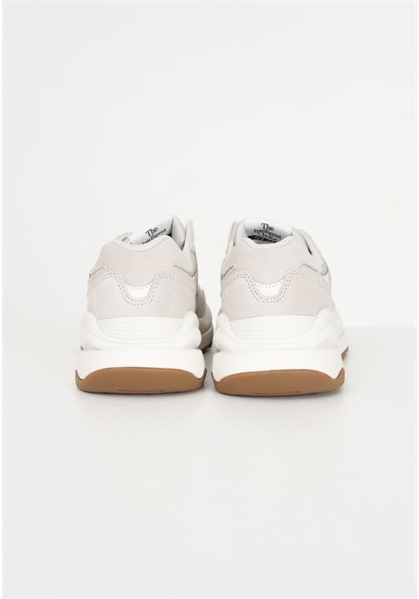 Sneakers casual bianche da donna 57/40 con N laterale animalier NEW BALANCE | Sneakers | W5740APBTIMBERWOLF