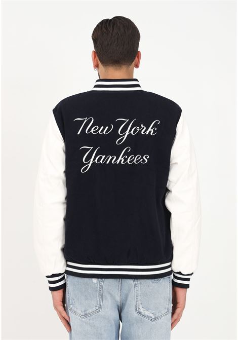 Varsity New York Mets MLB Wordmark Blue Jacket for Men and Women NEW ERA | Jacket | 60301348