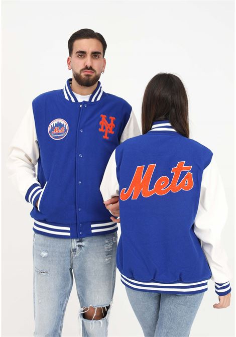 Giubbotto blu per uomo e donna Varsity New York Mets MLB Wordmark NEW ERA | 60301351