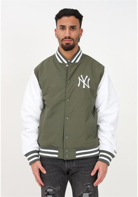New York Yankees MLB Team green bomber jacket for men NEW ERA | 60332162.