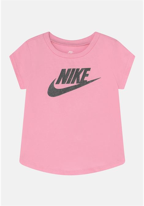 T-shirt sportiva rosa da bambina Futura Tee NIKE | T-shirt | 36F269A8X