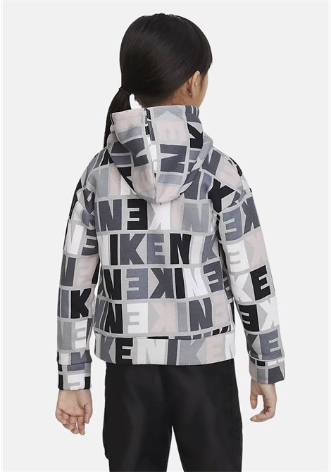 Nike Snack Pack girl's gray hoodie NIKE | Sweatshirt | 36K427G6U