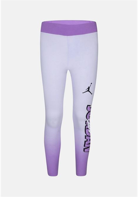 Lilac girl leggings with logo print NIKE | Leggings | 45C148P4G