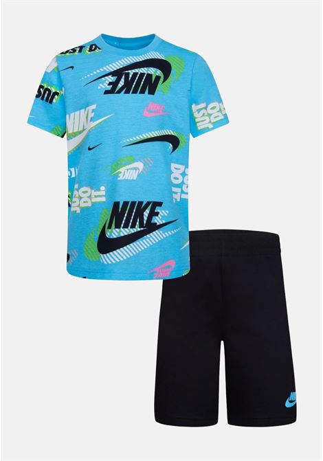 Baby blue outfit with t-shirt and shorts NIKE |  | 66K471023