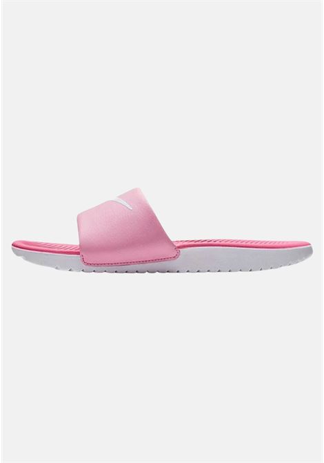 Black unisex nike kawa slide slippers NIKE | slipper | 819352602