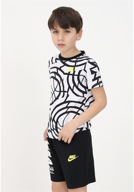 Black boy outfit with basketball print NIKE | 86K497023