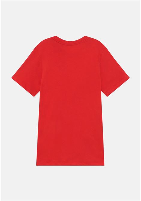 Red sports T-shirt for boys and girls with logo embroidery NIKE | T-shirt | 8UC545U10