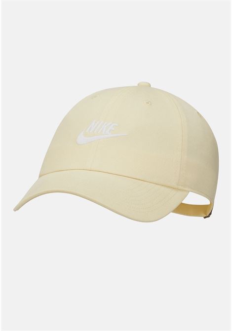 White unisex cap by nike with contrasting logo NIKE | Hat | 913011744