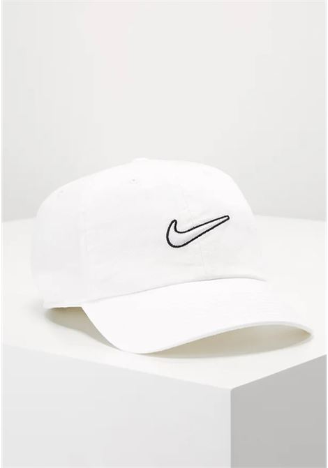Berretto bianco per uomo e donna Nike Sportswear Heritage 86 NIKE | Cappelli | 943091100