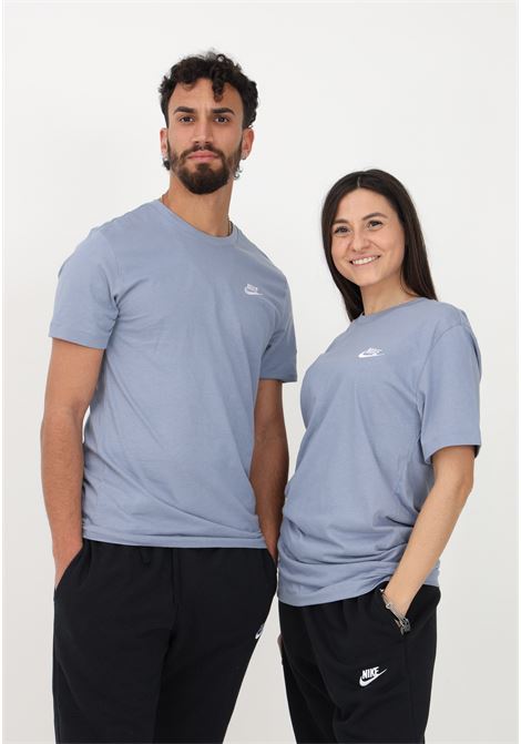 T-shirt Nike Sportswear Club celeste per uomo e donna NIKE | T-shirt | AR4997493
